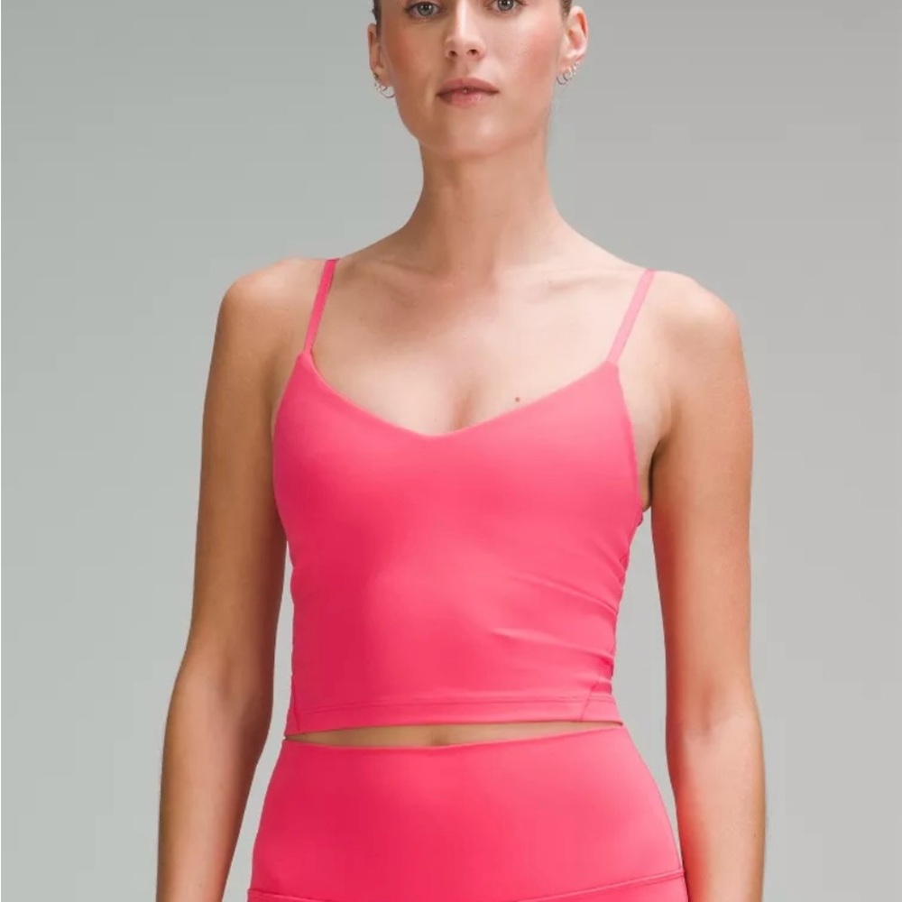 Lululemon Women's Align cropped Cami Tank Top Sz0 NWOT